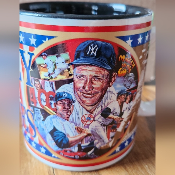 MICKEY MANTLE MUG NEW YORK YANKEES 1995 MICKEY IN THE SIXTIES 1042M37 BASEBALL. - Picture 4 of 4